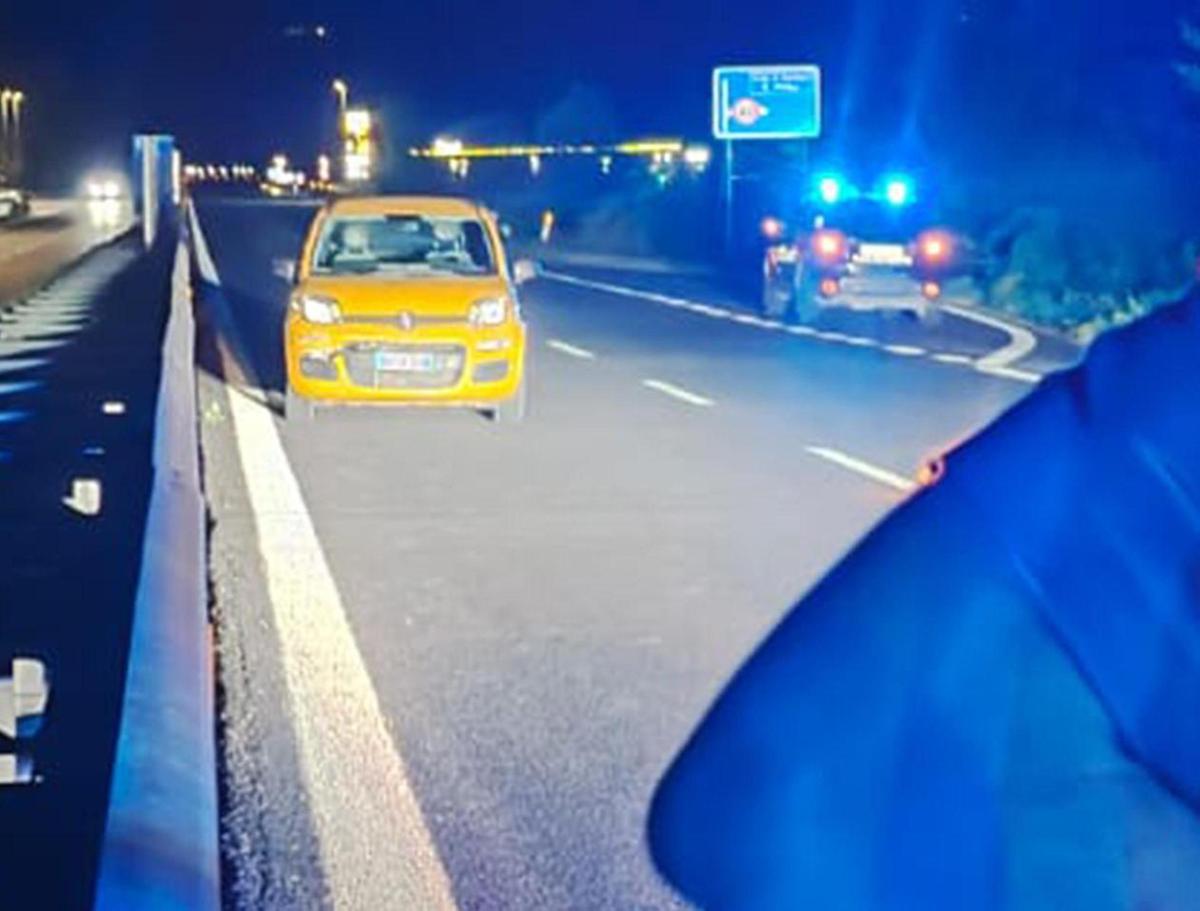 uomo ubriaco e senza patente contromano sulla siena bettolle
