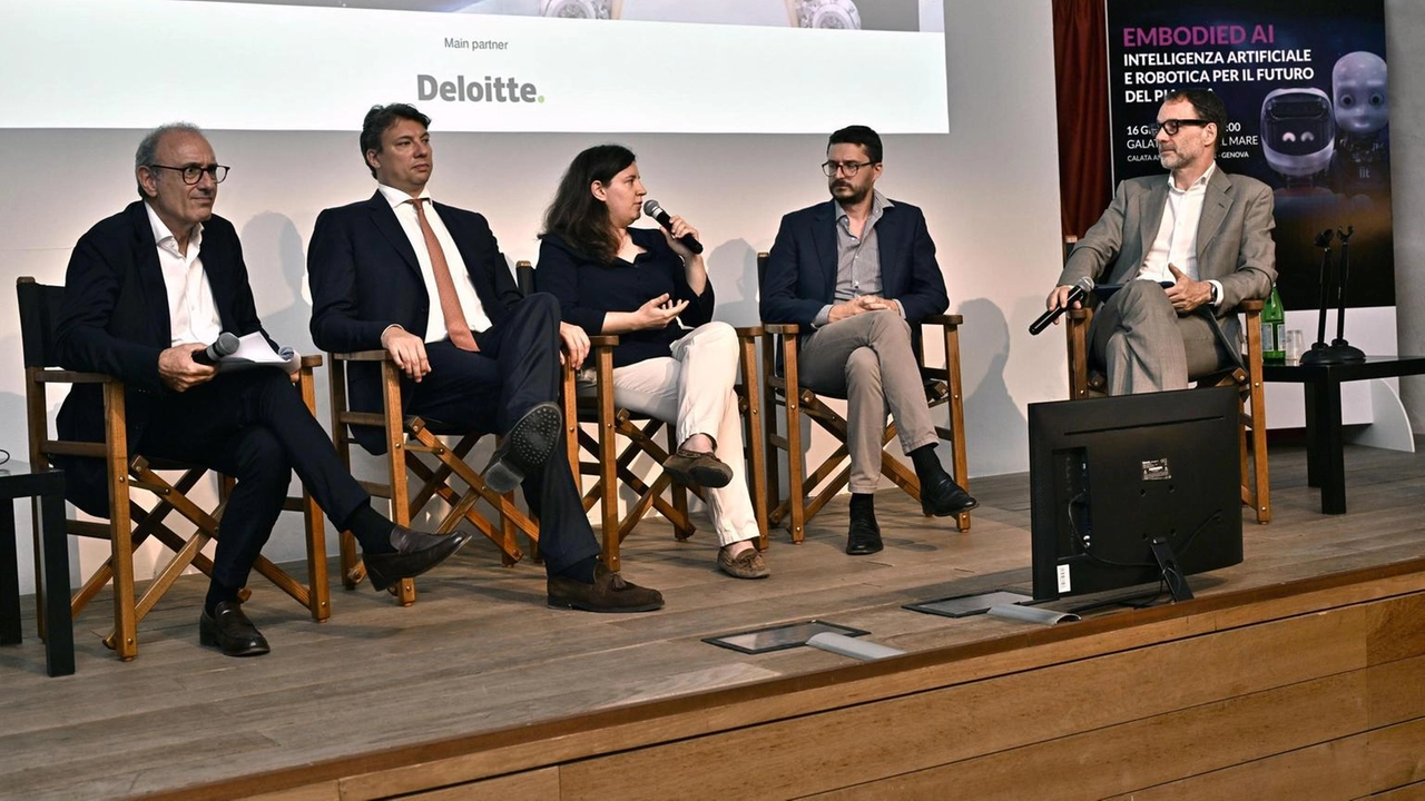 L'Embodied AI trasforma settori strategici come sanità e logistica. Evento ANSA al Museo del Mare di Genova. L'Embodied AI trasforma settori strategici come sanità e logistica. Evento ANSA al Museo del Mare di Genova.