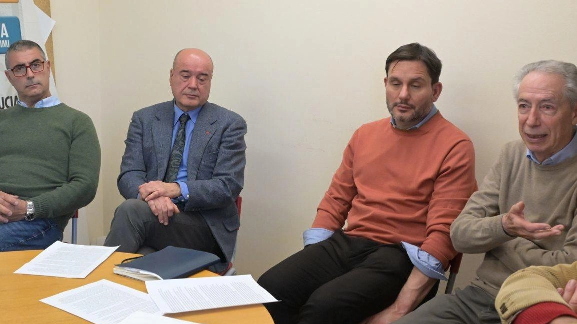 Un momento della conferenza stampa di ieri mattina alla Cgil Un momento della conferenza stampa di ieri mattina alla Cgil