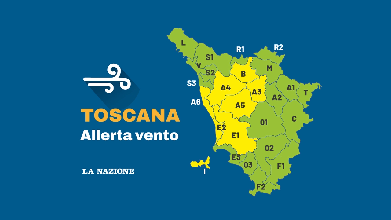 Scatta un'allerta vento sulla Toscana per la giornata di domenica 2 marzo. Attenzione alle raffiche Scatta un'allerta vento sulla Toscana per la giornata di domenica 2 marzo. Attenzione alle raffiche