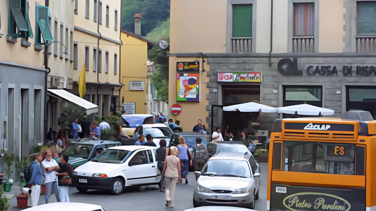 Piazza Umberto I a Castelnuovo Piazza Umberto I a Castelnuovo