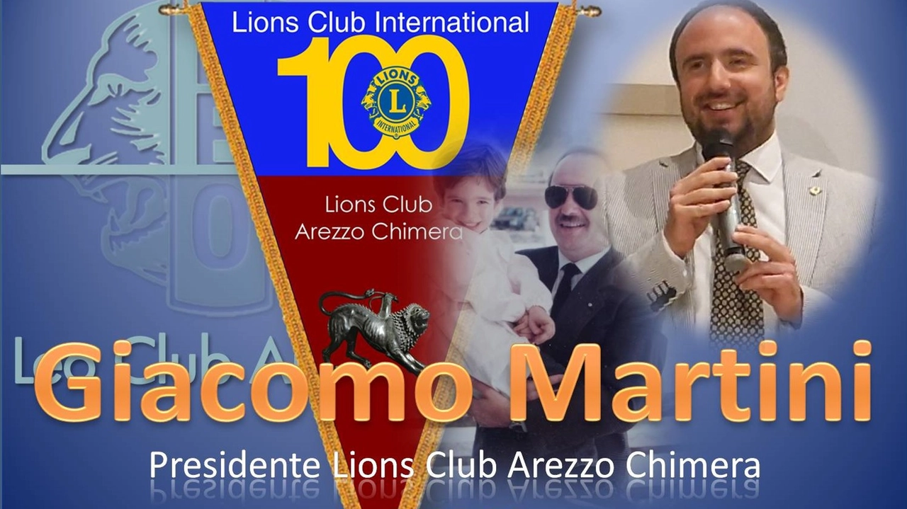 Cambio al vertice del Lions Club Arezzo Chimera: Presidente il figlio di uno dei fondatori