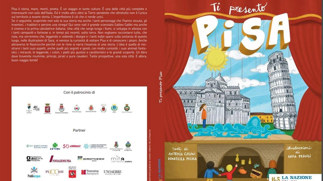 La copertina di «Ti presento Pisa» in regalo il 9 ai lettori de La Nazione La copertina di «Ti presento Pisa» in regalo il 9 ai lettori de La Nazione