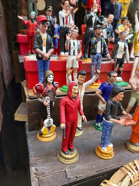 Lucio Corsi diventa una statuina del presepe a San Gregorio Armeno