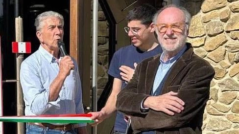 In primo piano l’architetto Mauro Ciampa