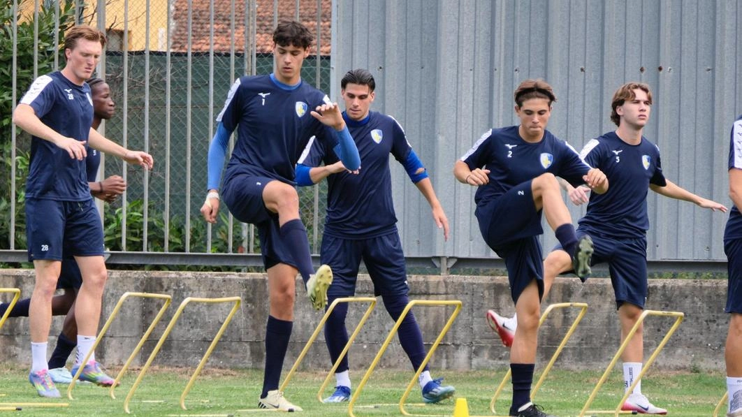 Biancazzurri nel girone E. Ieri prima seduta di allenamento: Zanon, Andreoli, Greselin e Lattarulo gli ultimi colpi