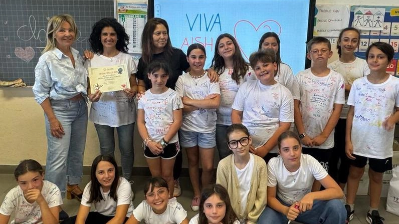I ragazzi di V della primaria De Amicis con. Elisabetta Donnini della Monasterio I ragazzi di V della primaria De Amicis con. Elisabetta Donnini della Monasterio