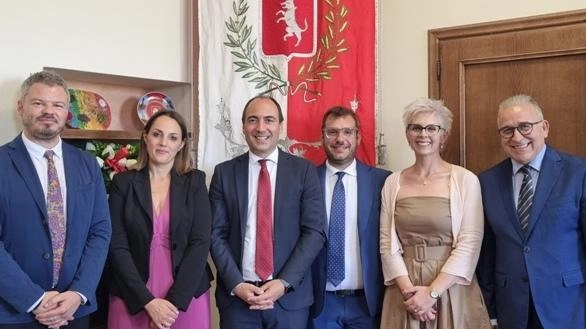 La giunta composta dal sindaco Calamai dopo le elezioni amministrative di giugno La giunta composta dal sindaco Calamai dopo le elezioni amministrative di giugno
