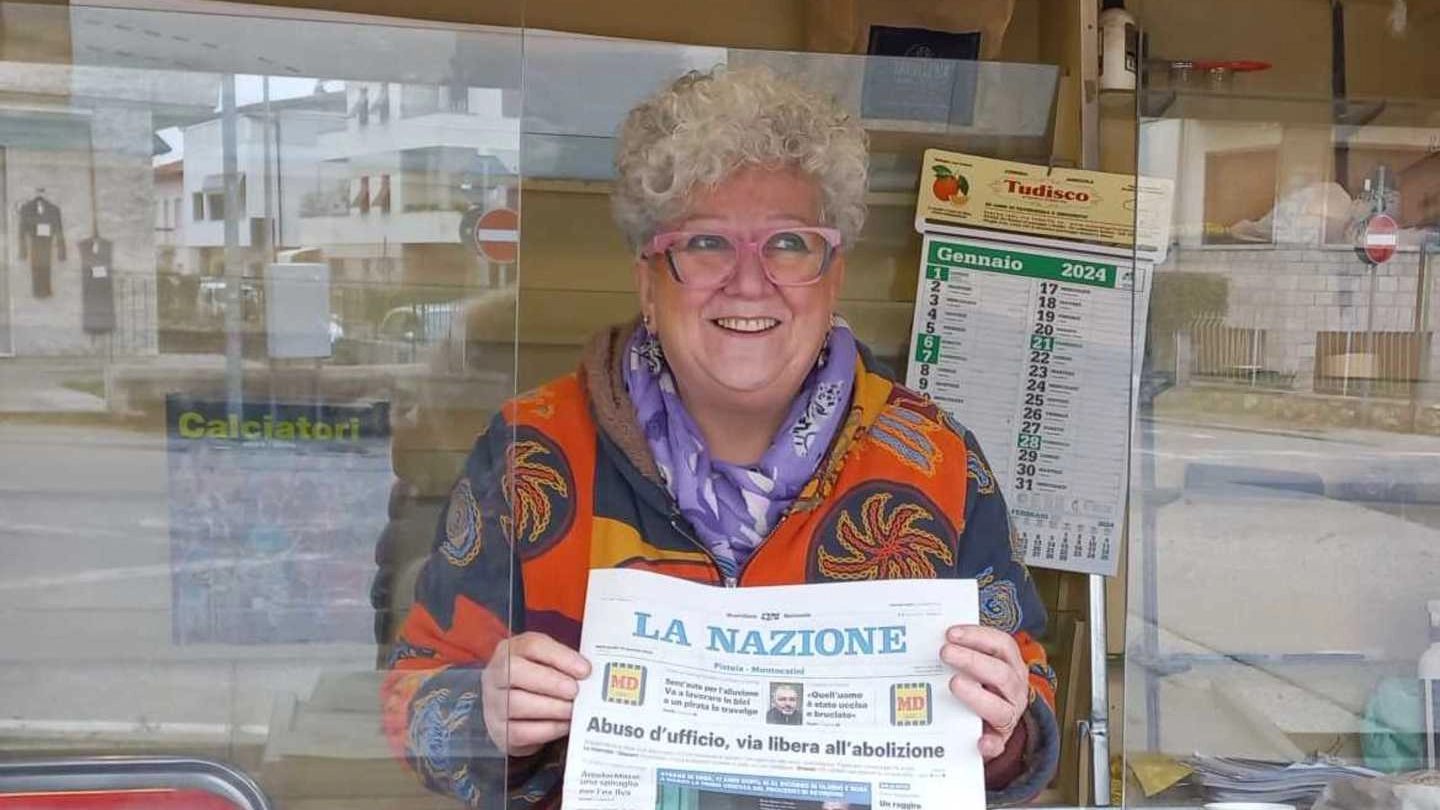 Alessandra Susini vorrebbe godersi la meritata pensione. "Il chiosco ha un buon giro d’affari. Spaventa alzarsi alle 5 del mattino?"