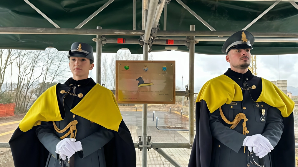 L’inizio dei lavori della nuova caserma della Guardia di Finanza L’inizio dei lavori della nuova caserma della Guardia di Finanza