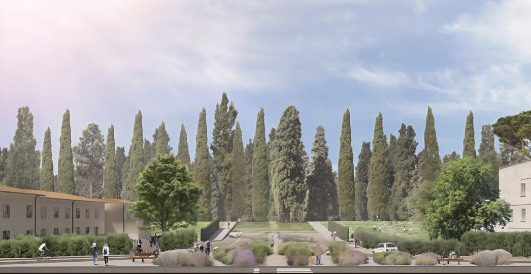 La metamorfosi del Pionta. Aree verdi e pedonali e una villa da ripensare