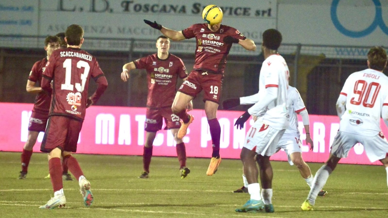 Il rammarico del Pontedera: "Più attenzione nei dettagli"