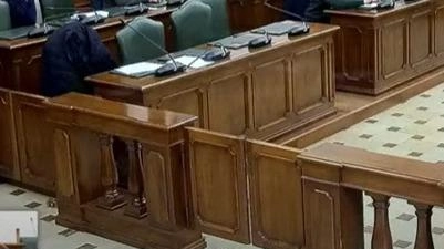 Il video mostrato dai consiglieri di minoranza