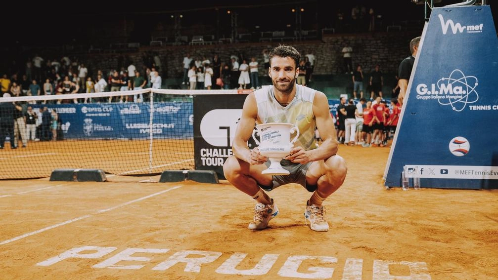 Andrea Pellegrino si è aggiudicato la decima edizione degli Internazionali di Perugia (foto Yuri Serafini) Andrea Pellegrino si è aggiudicato la decima edizione degli Internazionali di Perugia (foto Yuri Serafini)