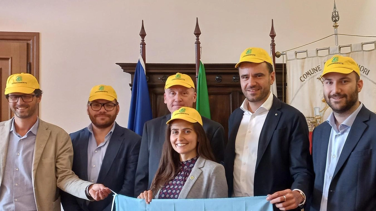 Un momento della presentazione dell’iniziativa “Puliamo il Mondo“ Un momento della presentazione dell’iniziativa “Puliamo il Mondo“