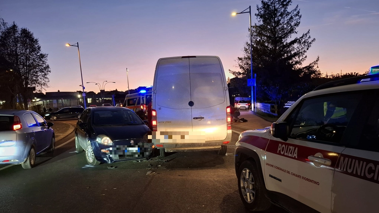La scena dell'incidente La scena dell'incidente