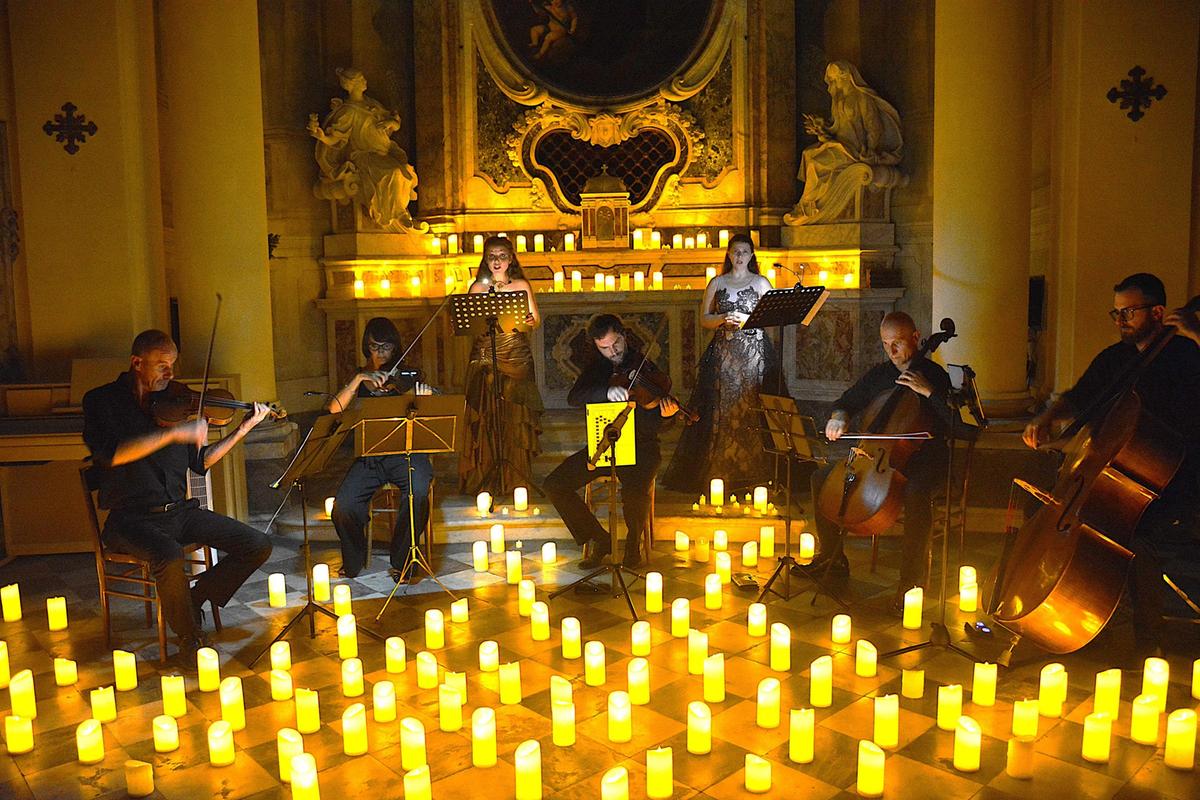 “Le più belle musiche“. Concerti a lume di candela “Le più belle musiche“. Concerti a lume di candela