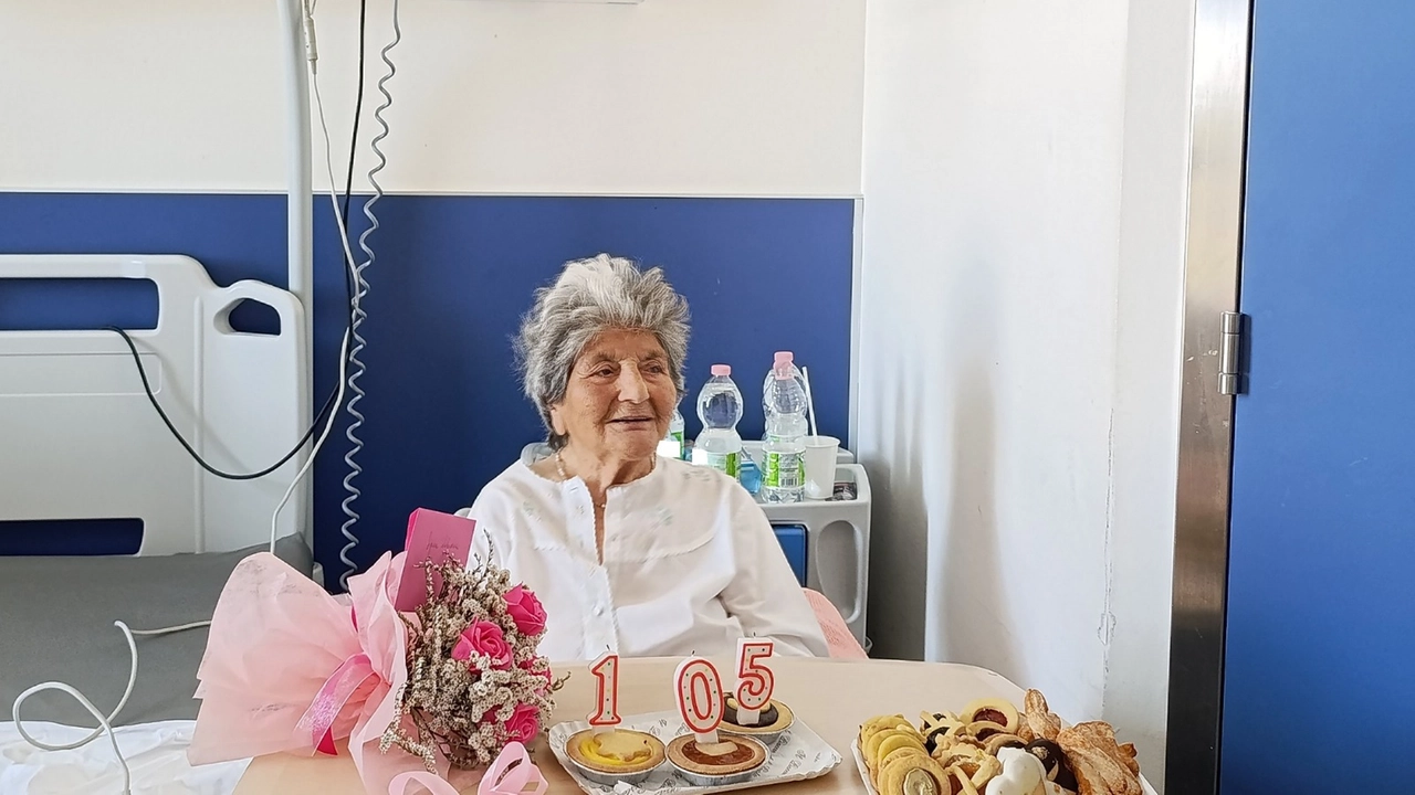 La signora Lubiana è stata operata al femore all'età di 105 anni La signora Lubiana è stata operata al femore all'età di 105 anni