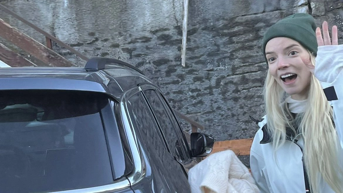Anya Taylor-Joy all'Abetone