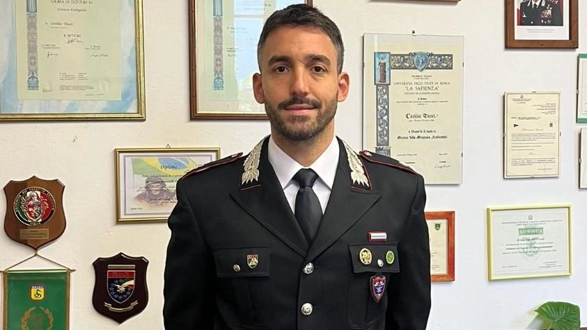 Al Reparto Carabinieri Biodiversità ha preso servizio il Tenente Gian Marco Dodaro, che collaborerà come ufficiale addetto Al Reparto Carabinieri Biodiversità ha preso servizio il Tenente Gian Marco Dodaro, che collaborerà come ufficiale addetto