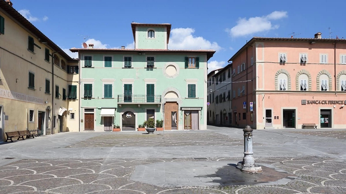 Piazza Vittorio Emanuele a Castelfranco