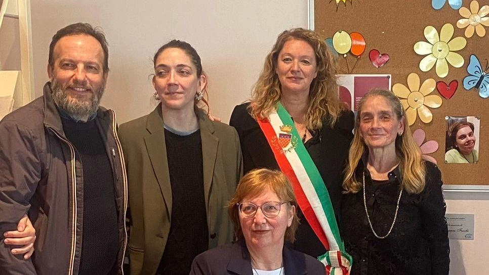 La cerimonia in ricordo di Giò