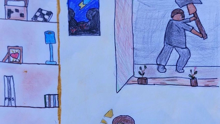 Disegno realizzato dalla classe 1^ C della Secondaria di primo grado di Palaia Disegno realizzato dalla classe 1^ C della Secondaria di primo grado di Palaia