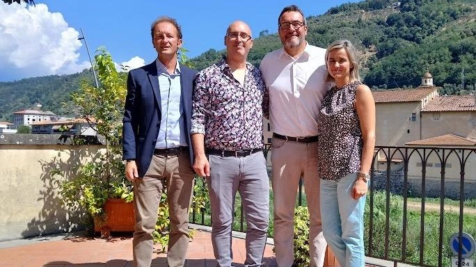Francesco Magnani, Antonio Bellandi, Riccardo Franchi e Alina Coraci Francesco Magnani, Antonio Bellandi, Riccardo Franchi e Alina Coraci