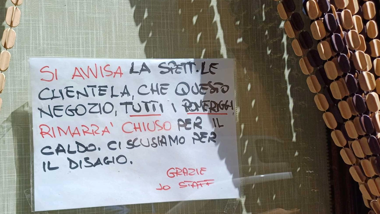 Il cartello al Forno Casali Il cartello al Forno Casali