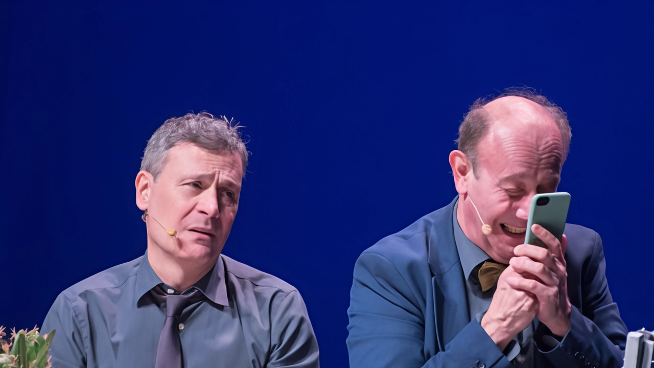 Ale e Franz in scena domani sera lunedì 7 aprile. alle 21 al teatro Verdi con La Commedia una storia d’amore e divertimento