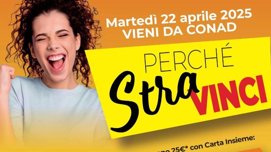 Giornata speciale martedì prossimo per i clienti con ’Carta Insieme’: in palio subito buoni spesa e un maxi premio da 100mila euro