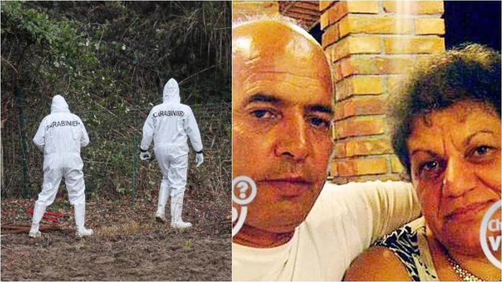I coniugi Pasho e il luogo dove i corpi vennero trovati I coniugi Pasho e il luogo dove i corpi vennero trovati