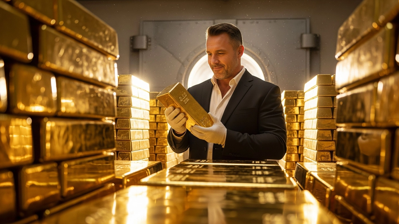 Preoccupa l'effetto dei dazi sul mercato dell'oro e sul distretto aretino (Foto di repertorio)