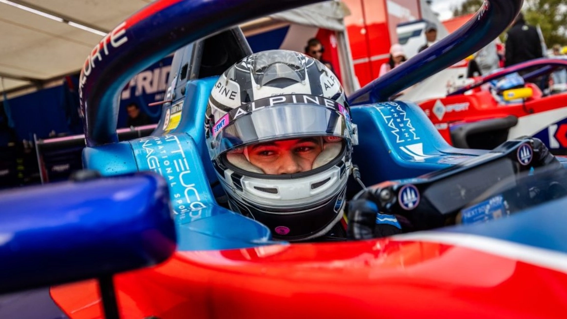 Il pilota pisano Nicola Lacorte