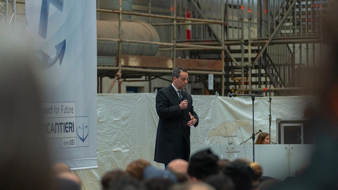 Antonio Quintano, direttore del Cantiere integrato navale militare del Muggiano Antonio Quintano, direttore del Cantiere integrato navale militare del Muggiano