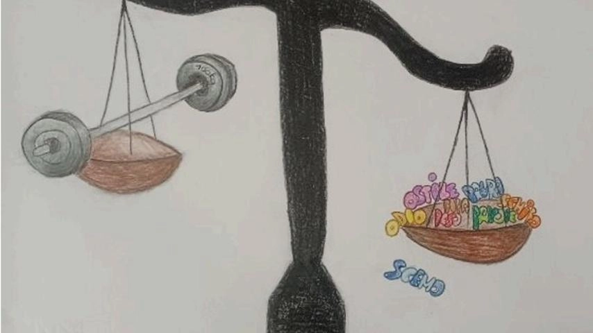 Il peso delle parole in un disegno dei ragazzi della 2G della scuola media ’Staffetti’ Il peso delle parole in un disegno dei ragazzi della 2G della scuola media ’Staffetti’