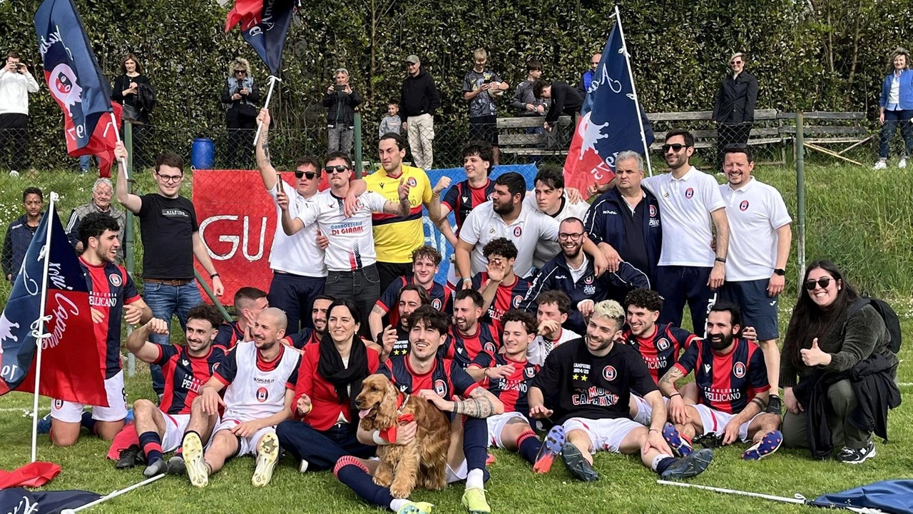 Montopoli. Capanne 1975, mezzo secolo di calcio amatoriale. La festa nell’anno della vittoria del campionato