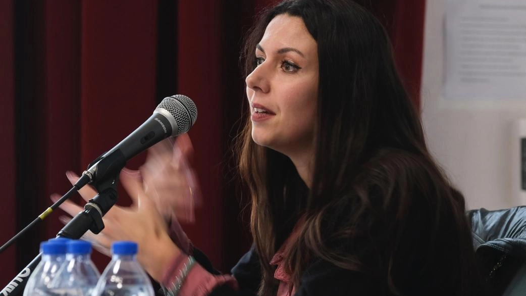 In foto un momento dell’intervento della relatrice Valeria Bizzarri al convegno. sull’inclusione in sala Tobagi (Foto Pasquali) In foto un momento dell’intervento della relatrice Valeria Bizzarri al convegno. sull’inclusione in sala Tobagi (Foto Pasquali)
