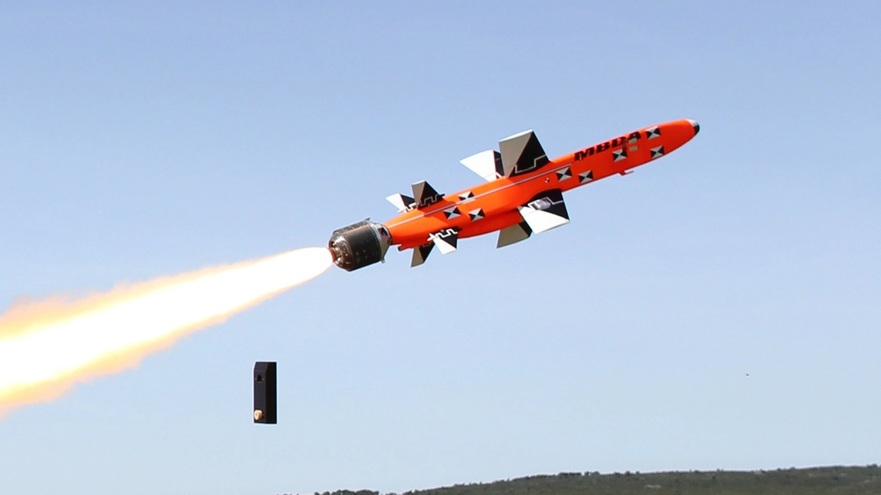 Primo lancio del sistema missilistico Teseo Mk2/E realizzato da Mbda Primo lancio del sistema missilistico Teseo Mk2/E realizzato da Mbda
