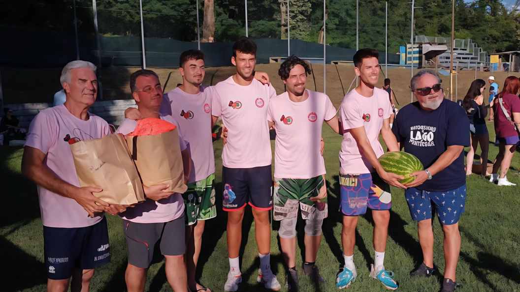 squadra maschile vincitrice del trofeo «Marrana»