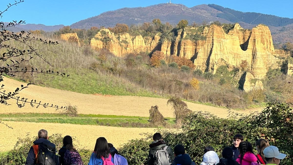 Il cammino guidato tra le Balze del Valdarno