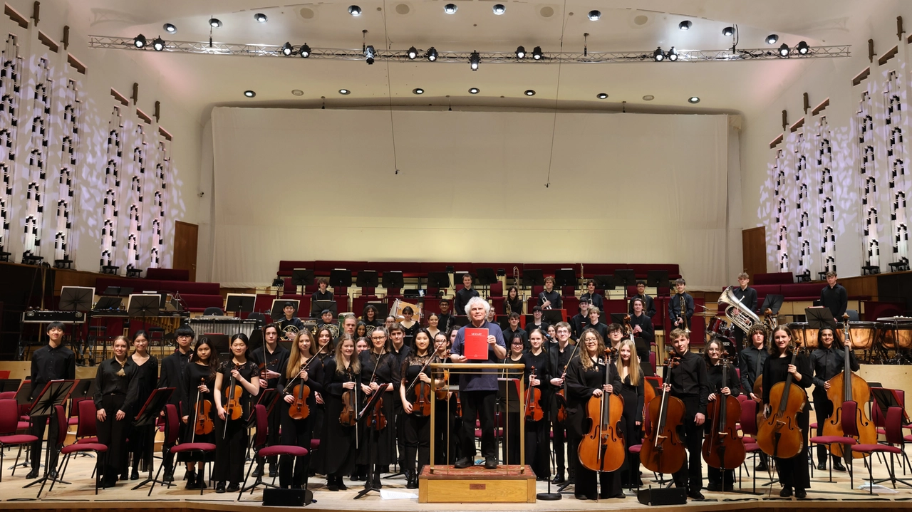 Il concerto della Liverpool Philharmonic Youth Orchestra Il concerto della Liverpool Philharmonic Youth Orchestra