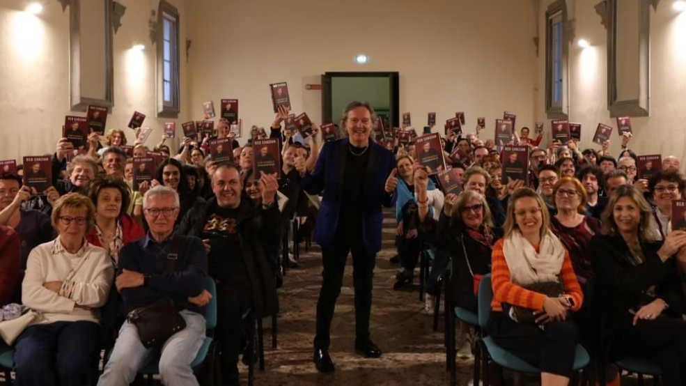 La soddisfazione degli organizzatori Romina Lombardi e Alessio Del Debbio