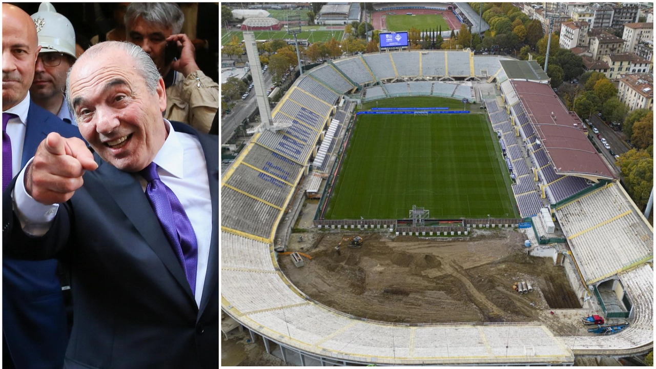 Rocco Commisso e i lavori allo stadio Franchi