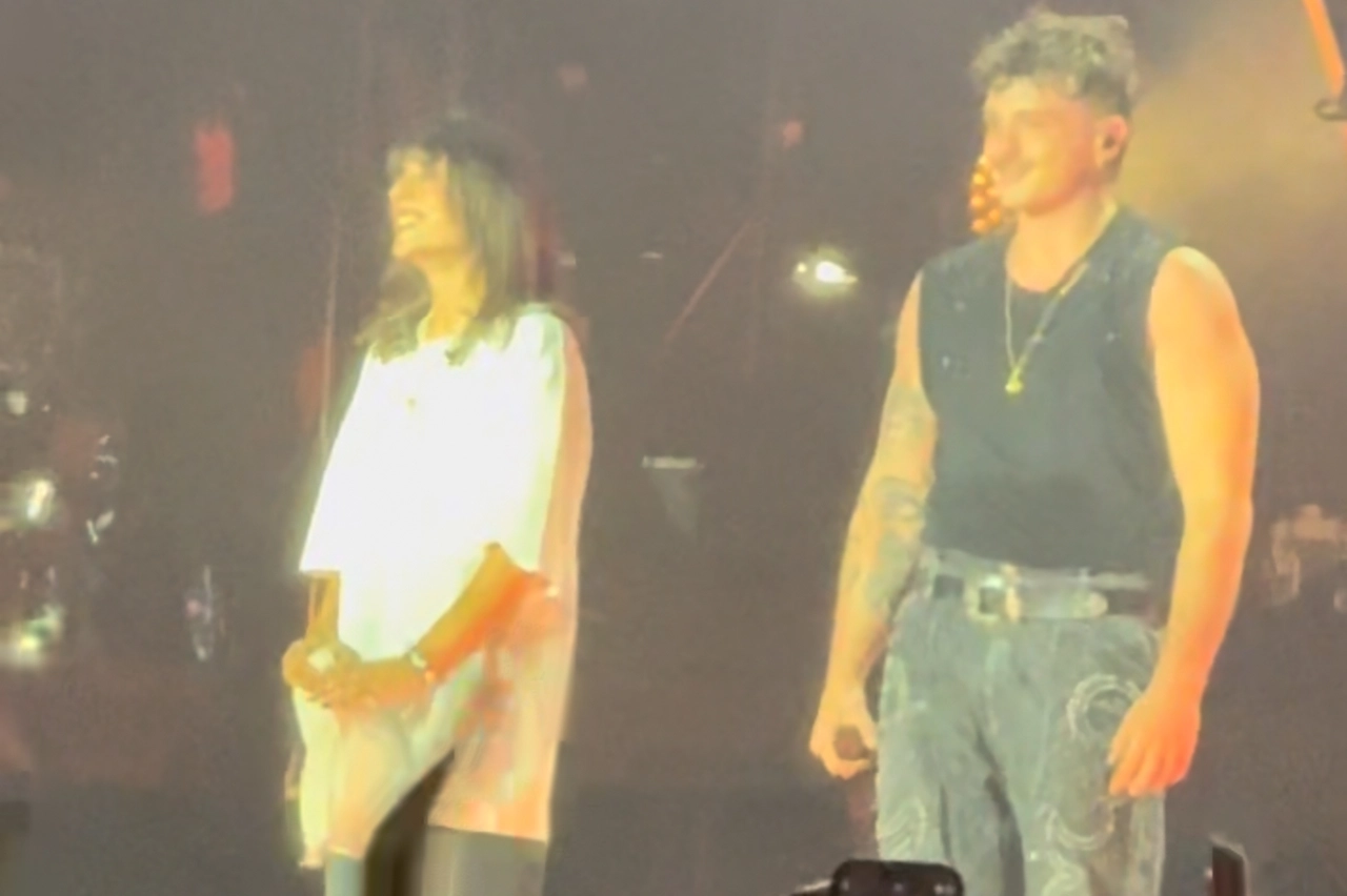 Angelina Mango torna sul palco con Olly