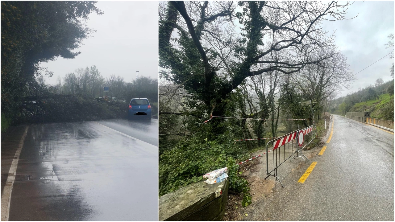 Maltempo in Toscana, allerta arancione prorogata. Donna bloccata nel fango dopo una frana. Diretta