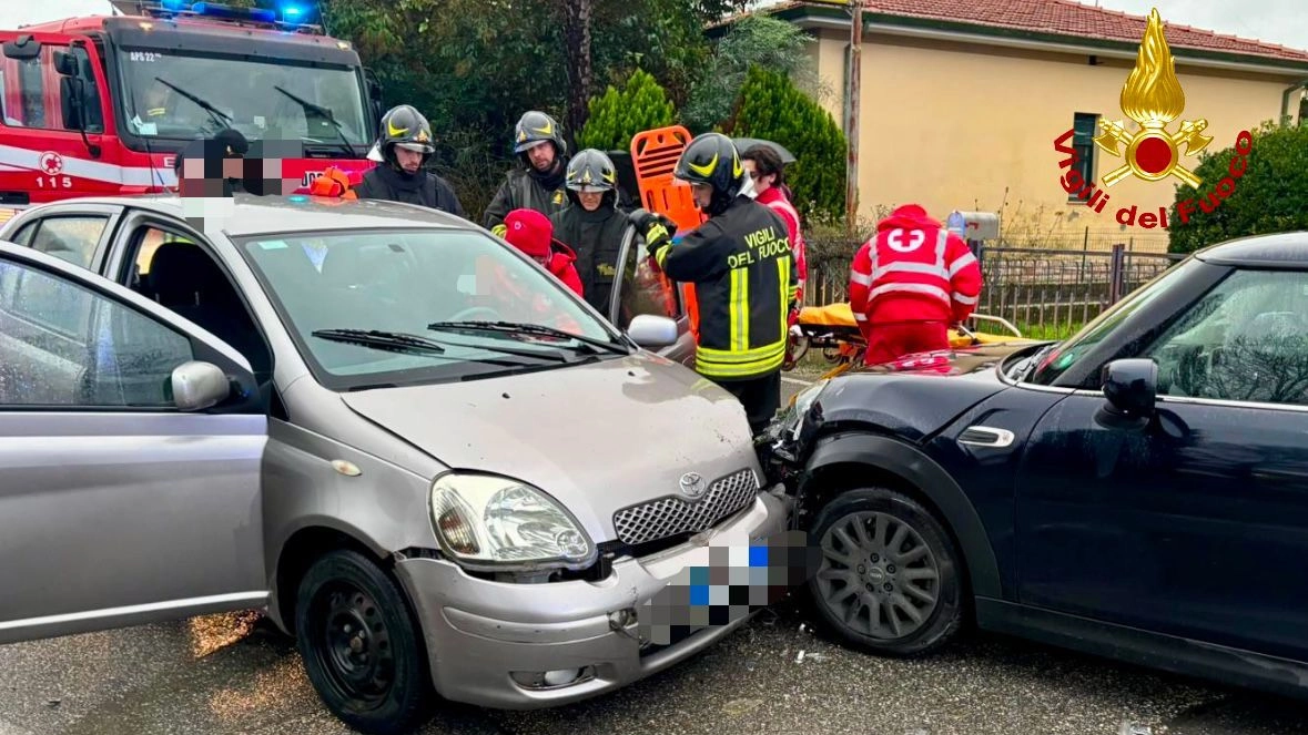 La scena dell'incidente La scena dell'incidente