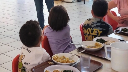Una mensa scolastica in una foto di repertorio. Oltre duecento i bambini che si sono sentiti male Una mensa scolastica in una foto di repertorio. Oltre duecento i bambini che si sono sentiti male