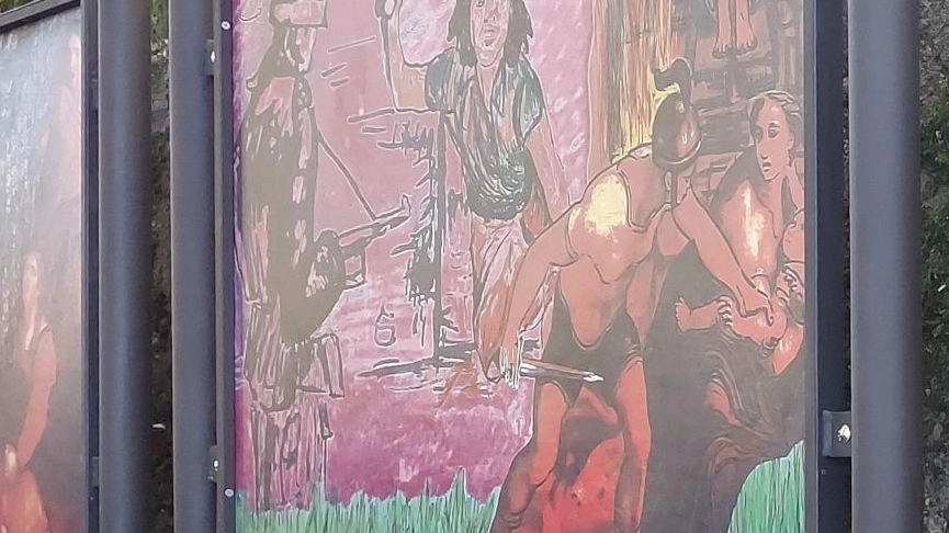 Un oltraggio a un’opera d’arte, che già di per sé è un gesto grave. Ma soprattutto alla memoria di... Un oltraggio a un’opera d’arte, che già di per sé è un gesto grave. Ma soprattutto alla memoria di...