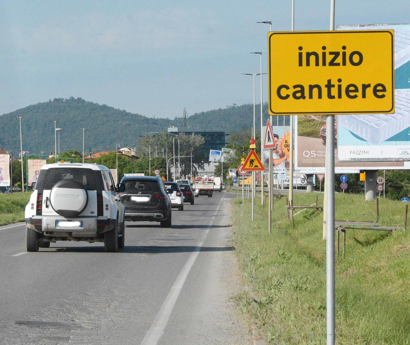Rivoluzione intorno al maxi-giardino. Rotatorie, supermercati, parcheggi. Una zona in totale trasformazione
